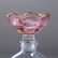 Italian Lead Crystal Pink Flower Form Perfume Bottle - 4