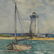 Julius Delbos; American Watercolor Edgartown Harbor - 2