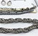 14 Pc. Costume Silver Plate Jewelry Lot - Good Variety - 3