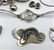 14 Pc. Costume Silver Plate Jewelry Lot - Good Variety - 5