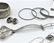 14 Pc. Costume Silver Plate Jewelry Lot - Good Variety - 9