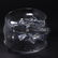 Mid-Century Modern Quality Crystal Glass Basket - 5