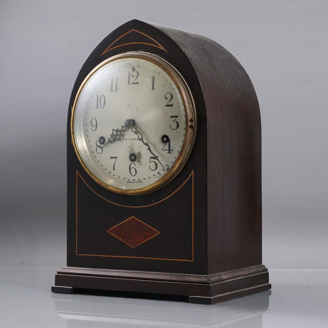 Seth Thomas #95 Chime Mantle Clock Beehive Case (1 of 14)