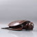 Hand Carved Teak Wood Turtle Figure Artist Signed MTF