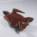 Hand Carved Teak Wood Turtle Figure Artist Signed MTF - 6