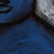 Pulgini, Mid-Century Modern Abstract Blue Man Oil/b - 4
