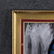 Pulgini, Mid-Century Modern Abstract Blue Man Oil/b - 5