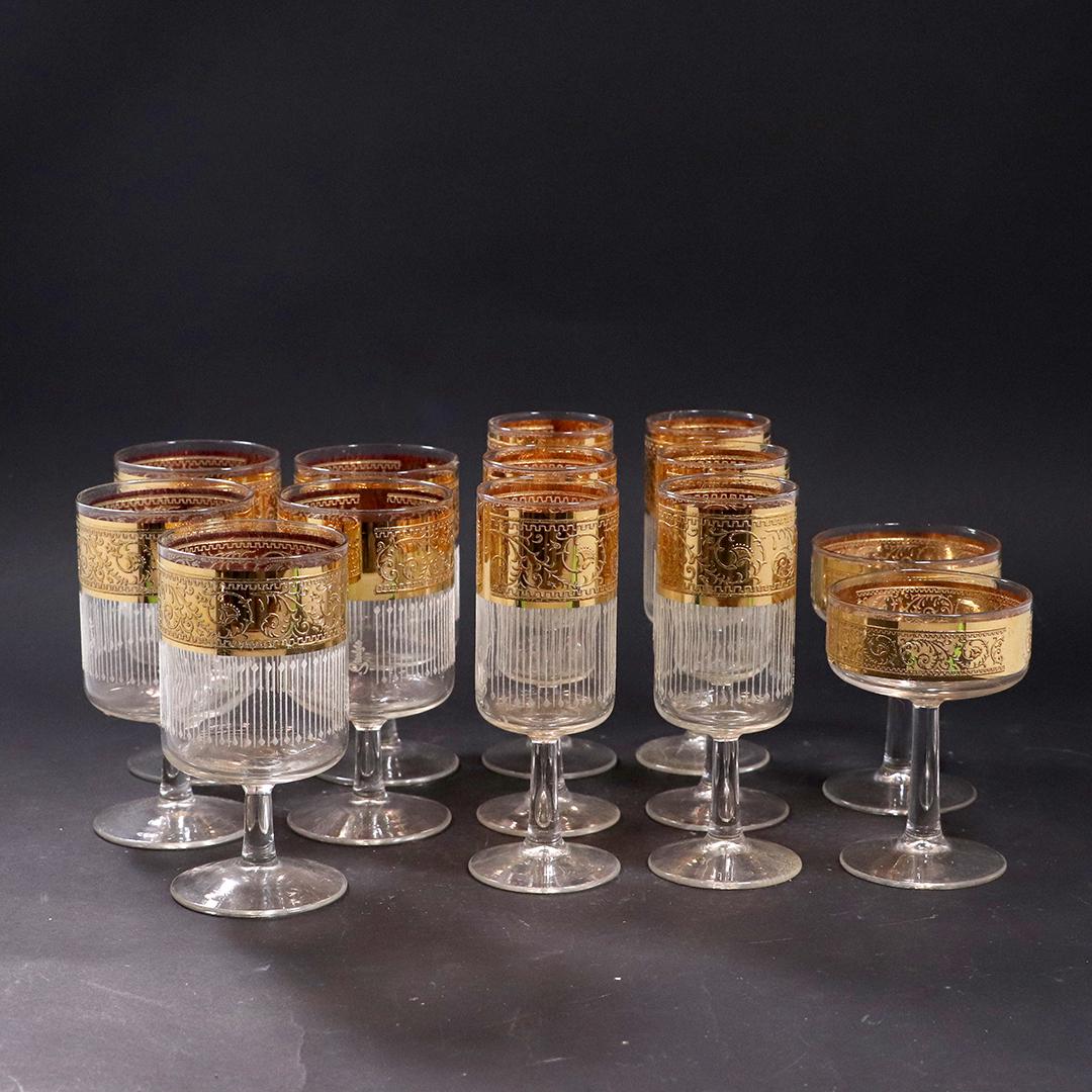 [13] Starlyte Gold Rimmed Glasses in 3 Sizes: [13] Starlyte Gold Rimmed Glasses in 3 Sizes. size: (5x) 5.75hx3w, (2x) 4.5hx3.25w, (6x) 6.25hx2.25w