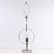 Arista Mid-Century Modern Chrome Circle Table Lamp