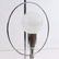 Arista Mid-Century Modern Chrome Circle Table Lamp - 2