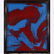 Pulgini, Mid-Century Modern Abstract Red on Blue O/b