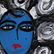 Pulgini, Mid-Century Modern Abstract Blue Woman Oil/b - 3