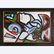 R. Monti, Mid-Century Abstract Composition Painting O/c