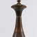 Mid-Century Modern Vintage Brass Table Lamp - 5