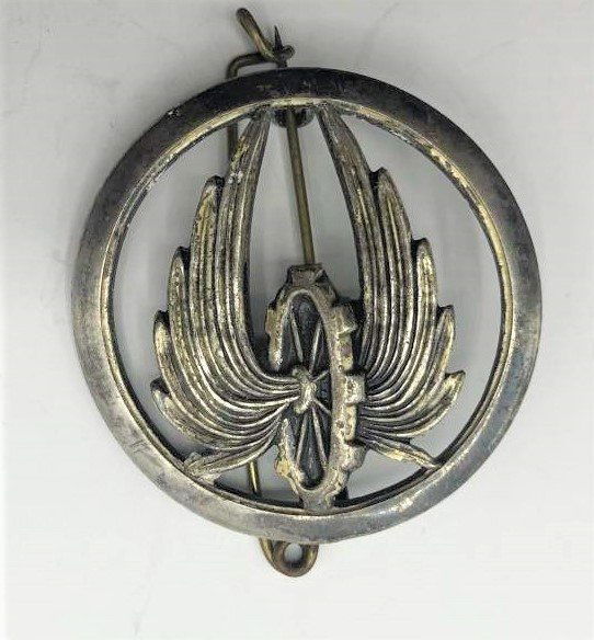 French WWII Railway Train Badge Beret Beraudy Vaure (1 of 5)