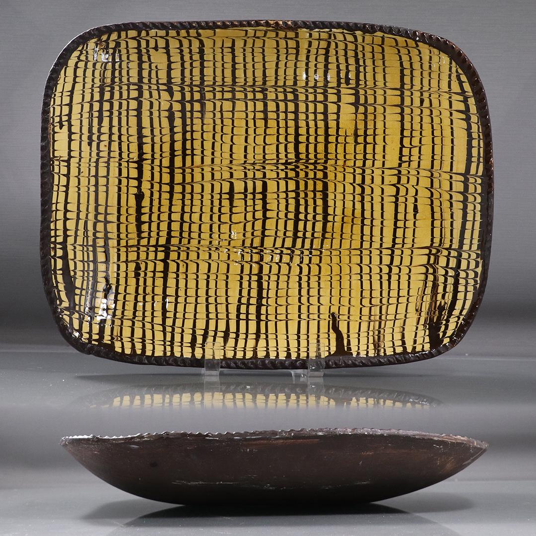 Wlliamsburg Mid Century Design Ceramic Serving Platter (1 of 6)