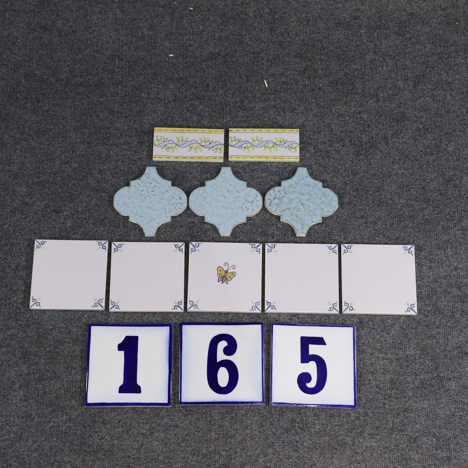 [13] Assorted Tiles - Made in France (1 of 9)