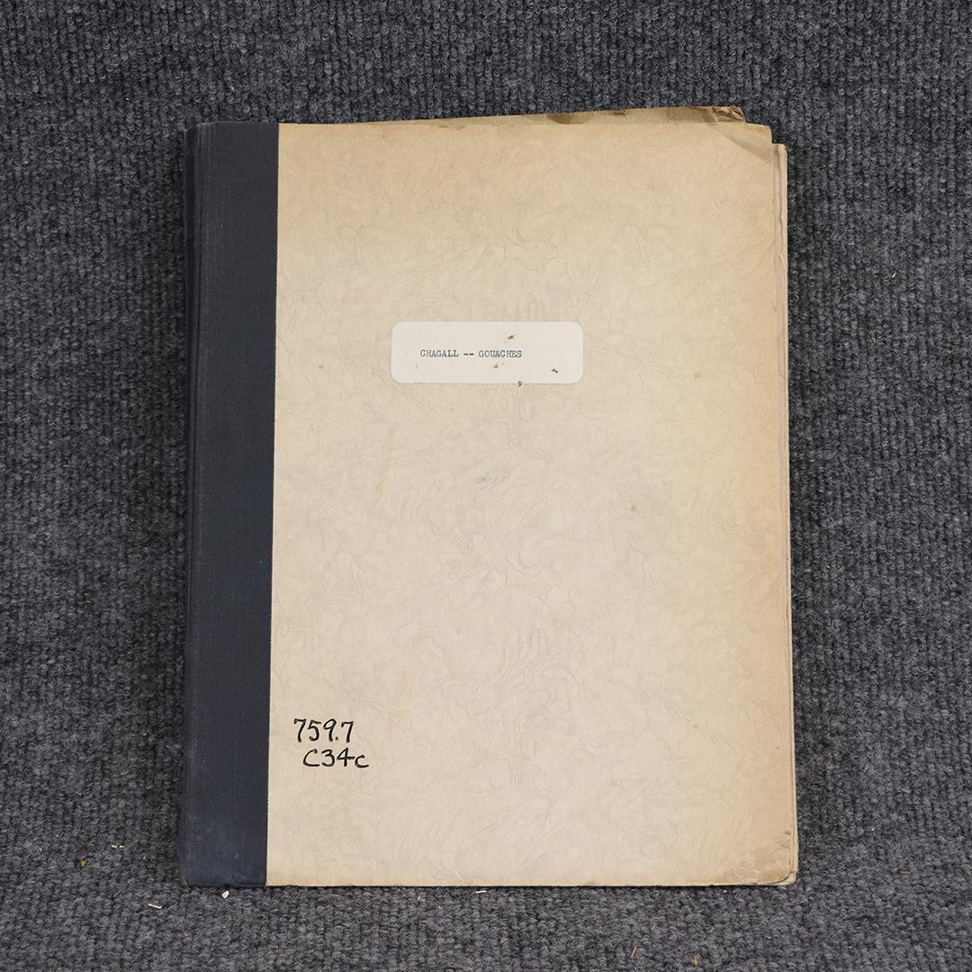 Book: Marc Chagall, Gouaches 1957-1968, Illustrated (1 of 8)