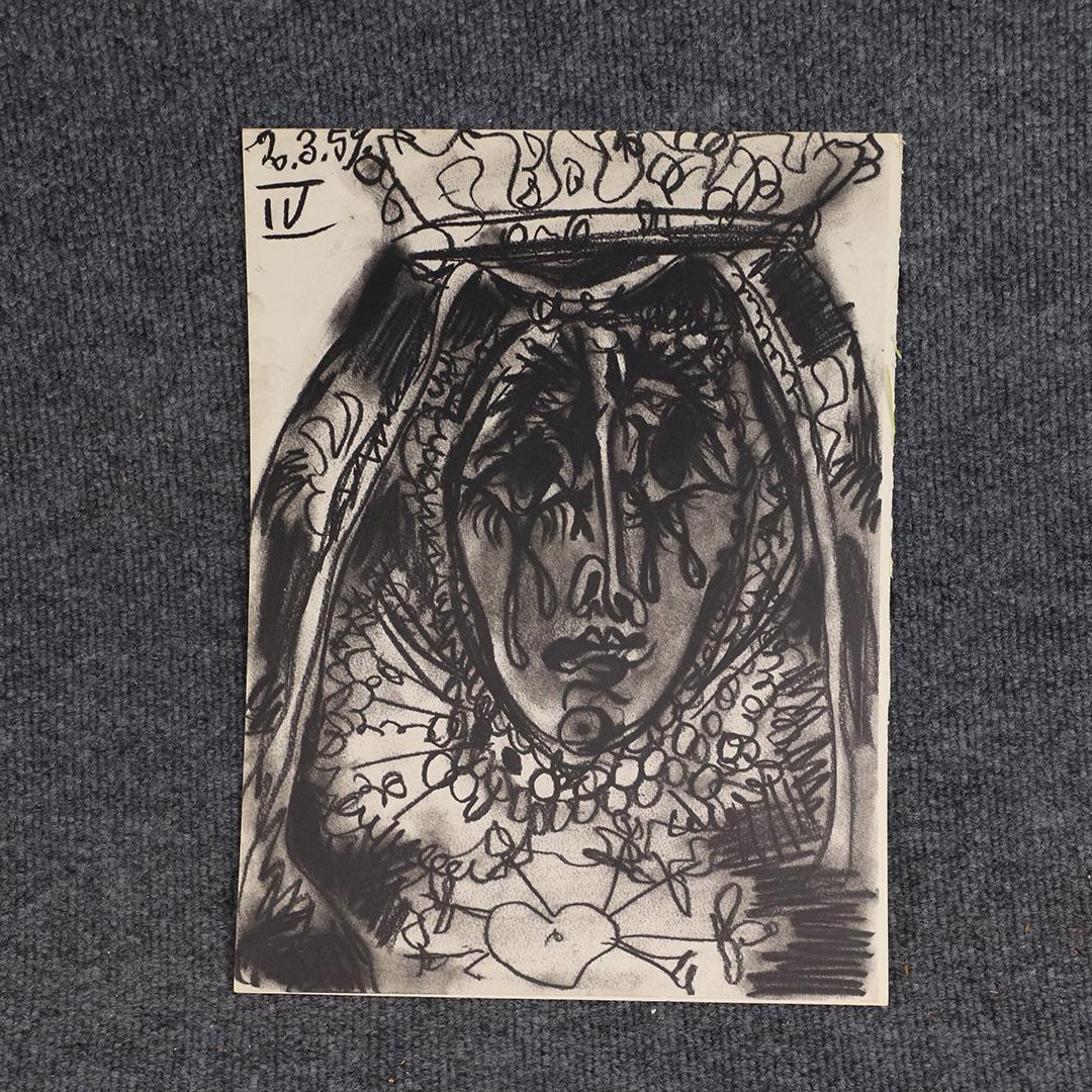 PABLO PICASSO (1881-1973)  Double Sided Lithograph (1 of 6)