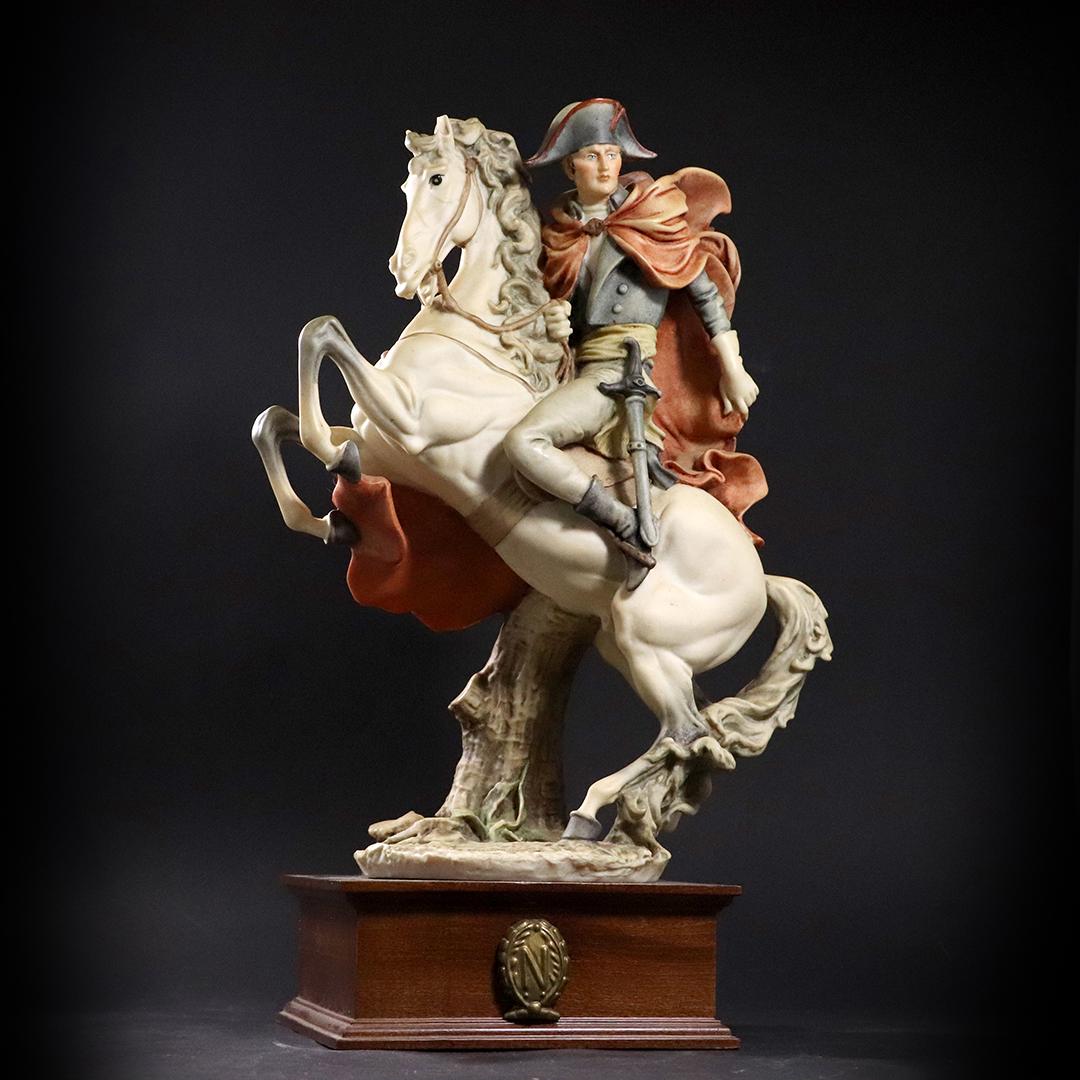 G. Armani Napoleon Crossing the Alps Porcelain Statue (1 of 11)