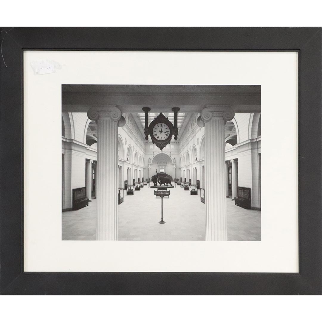 Fine Framed Photograph Stanley Field Hall, Chicago: Fine Framed Photograph Stanley Field Hall, Chicago. size: 11x14.25 image, 19x23 outside frame