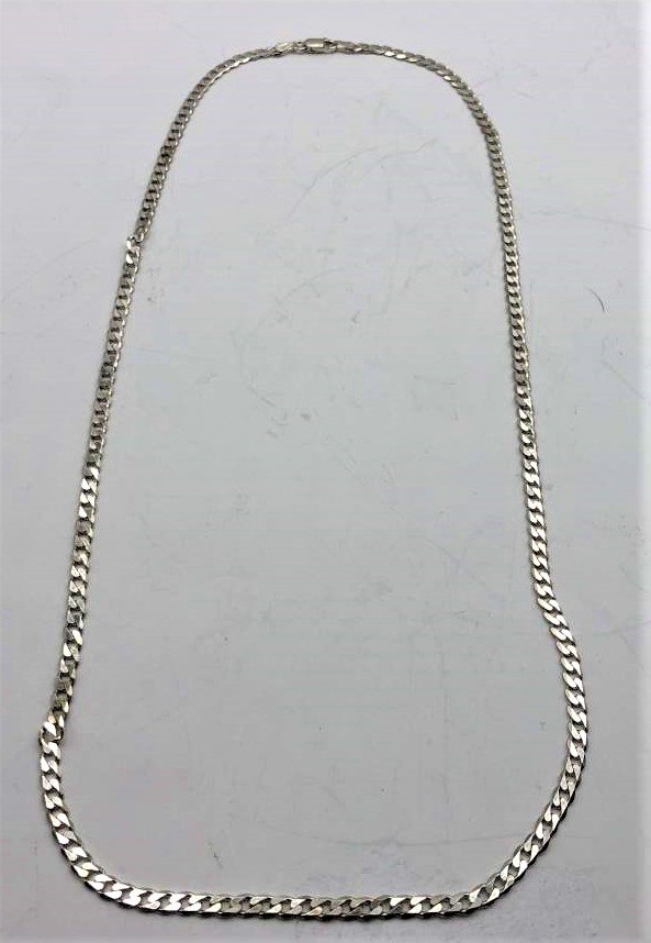 .925 Sterling Silver Links Necklace (1 of 5)