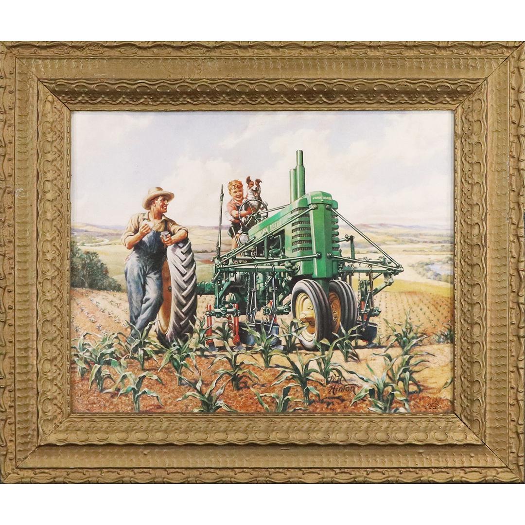 John Deere Advertising Framed Print (1 of 7)