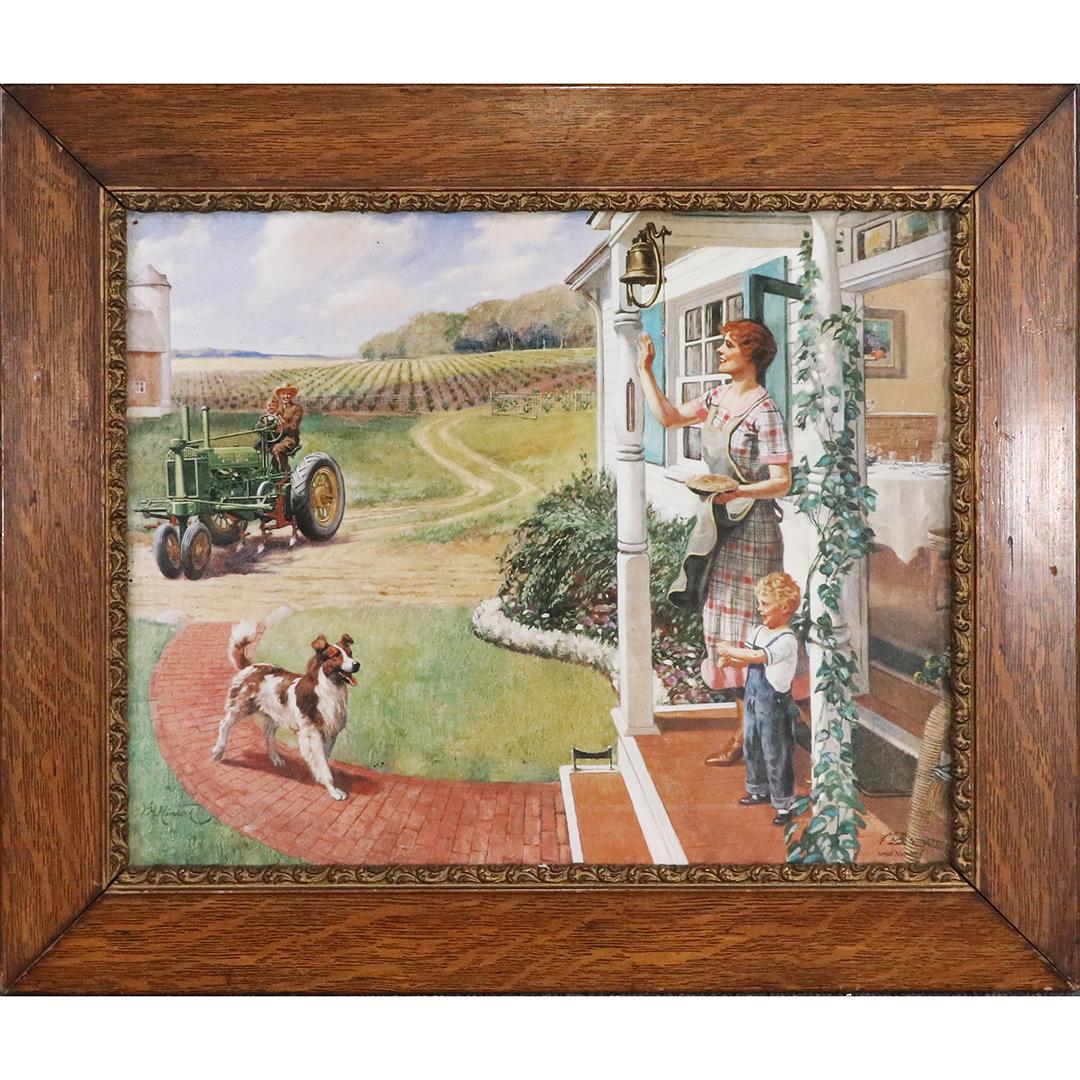 John Deere Advertising Framed Print (1 of 8)