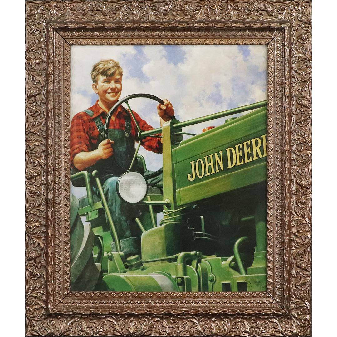 John Deere Advertising Framed Print (1 of 6)