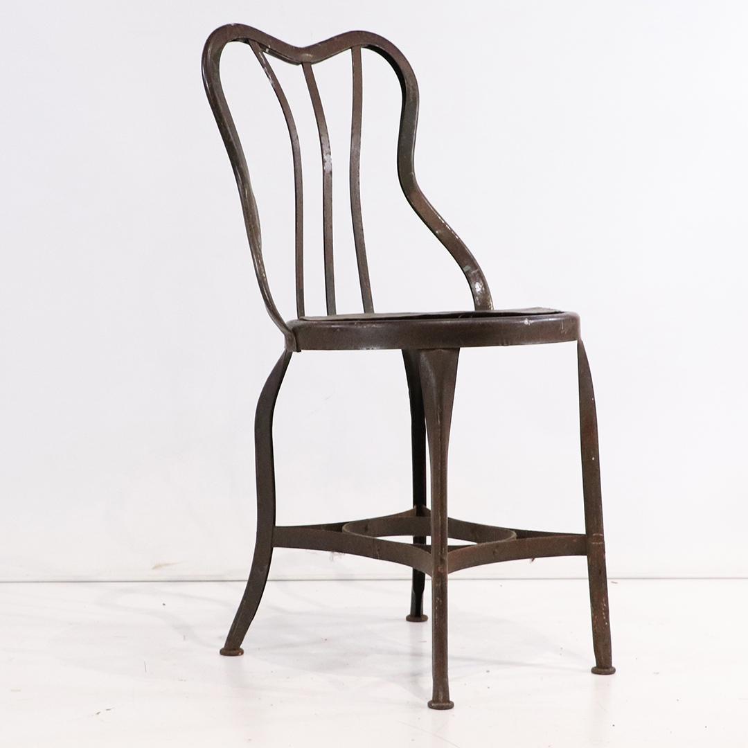 Industrial Era Architect's High Back Stool (1 of 8)