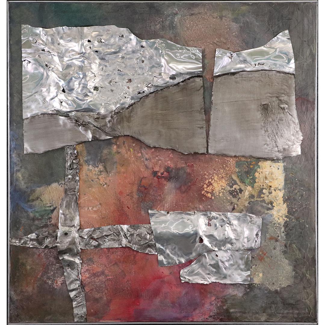 Martha Margulis 1928-2003, Mixed Media Abstract Collage (1 of 20)