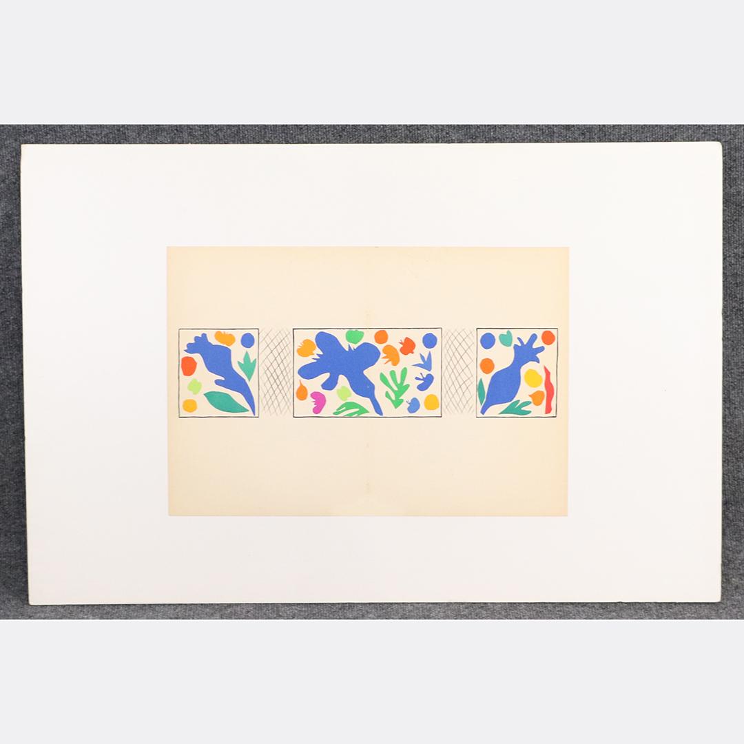 Henri Matisse, Vintage Color Abstract Lithograph (1 of 5)
