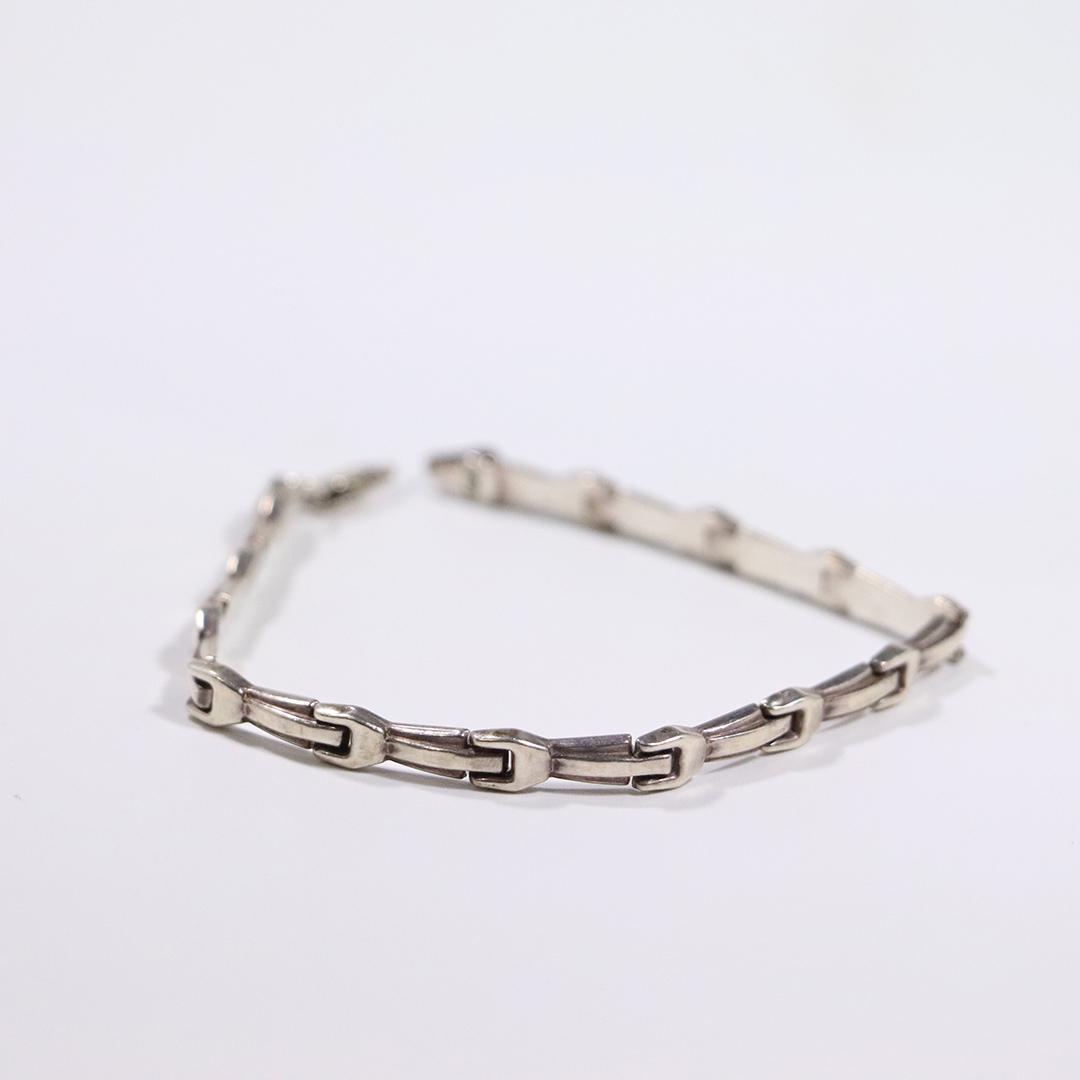 .925 Sterling Silver Link Bracelet (1 of 5)