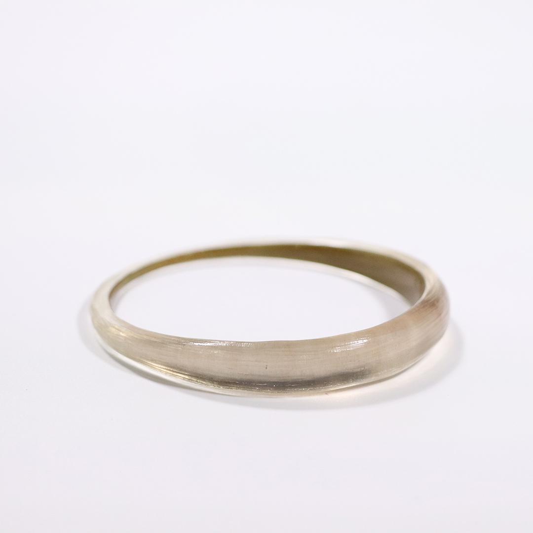 Alexis Bittar Lucite with Gold Dust Bangle Bracelet (1 of 4)