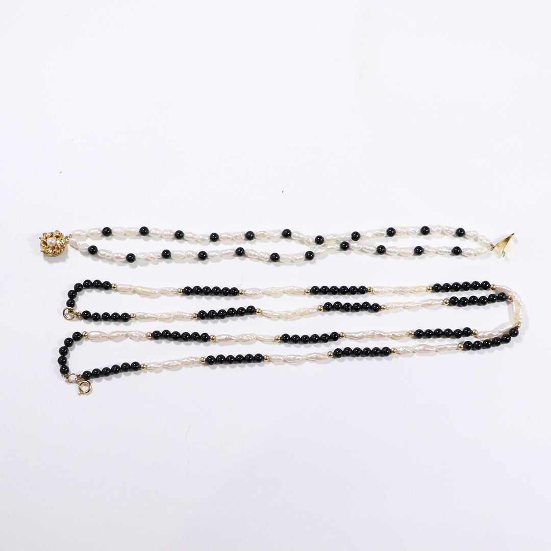 Double Strand Saltwater Pearls Bracelet,  Pearls & Bead (1 of 6)