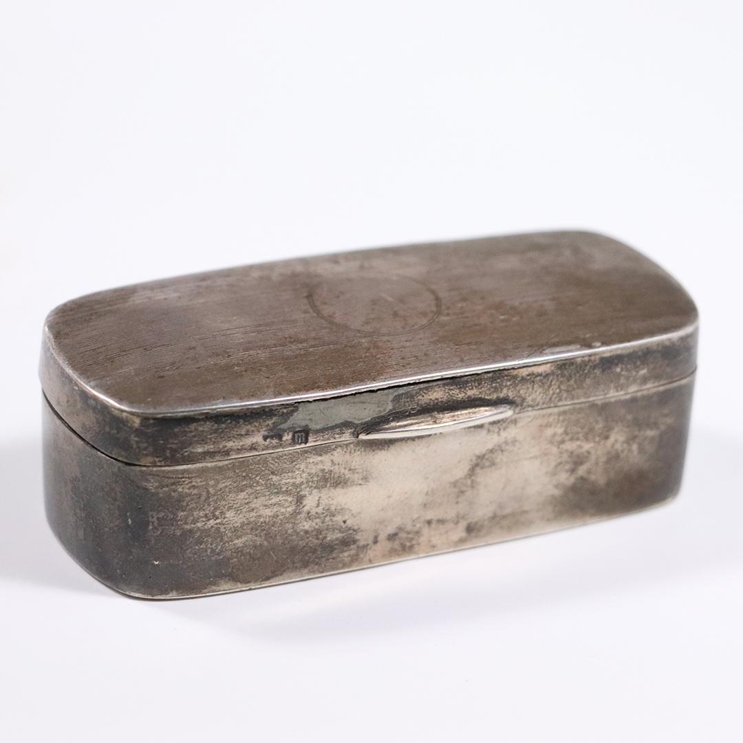Deakin & Francis Sterling Silver Trinket Box - Antique (1 of 6)