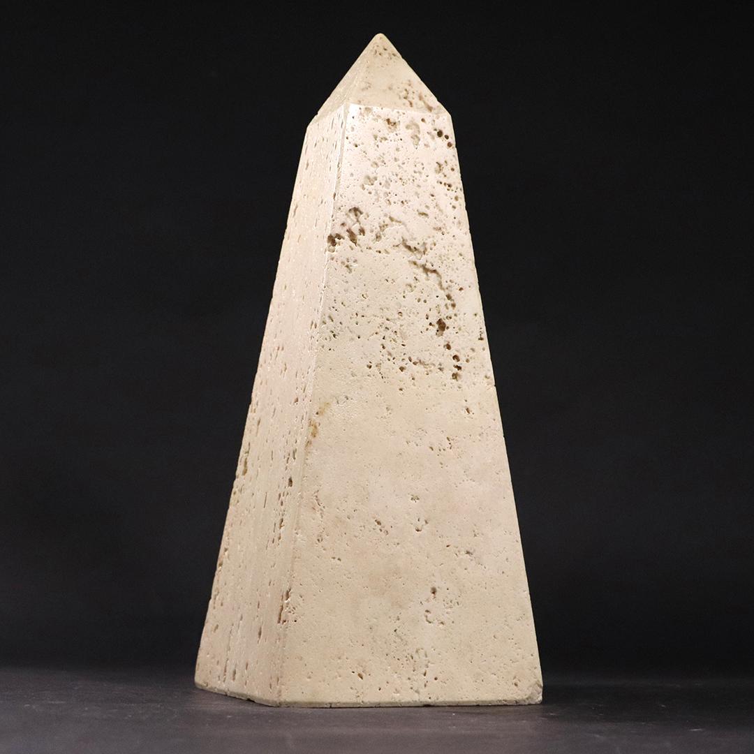 White Marble Obelisk 12 inches Tall: White Marble Obelisk 12 inches Tall. size: 12h x 4.5w