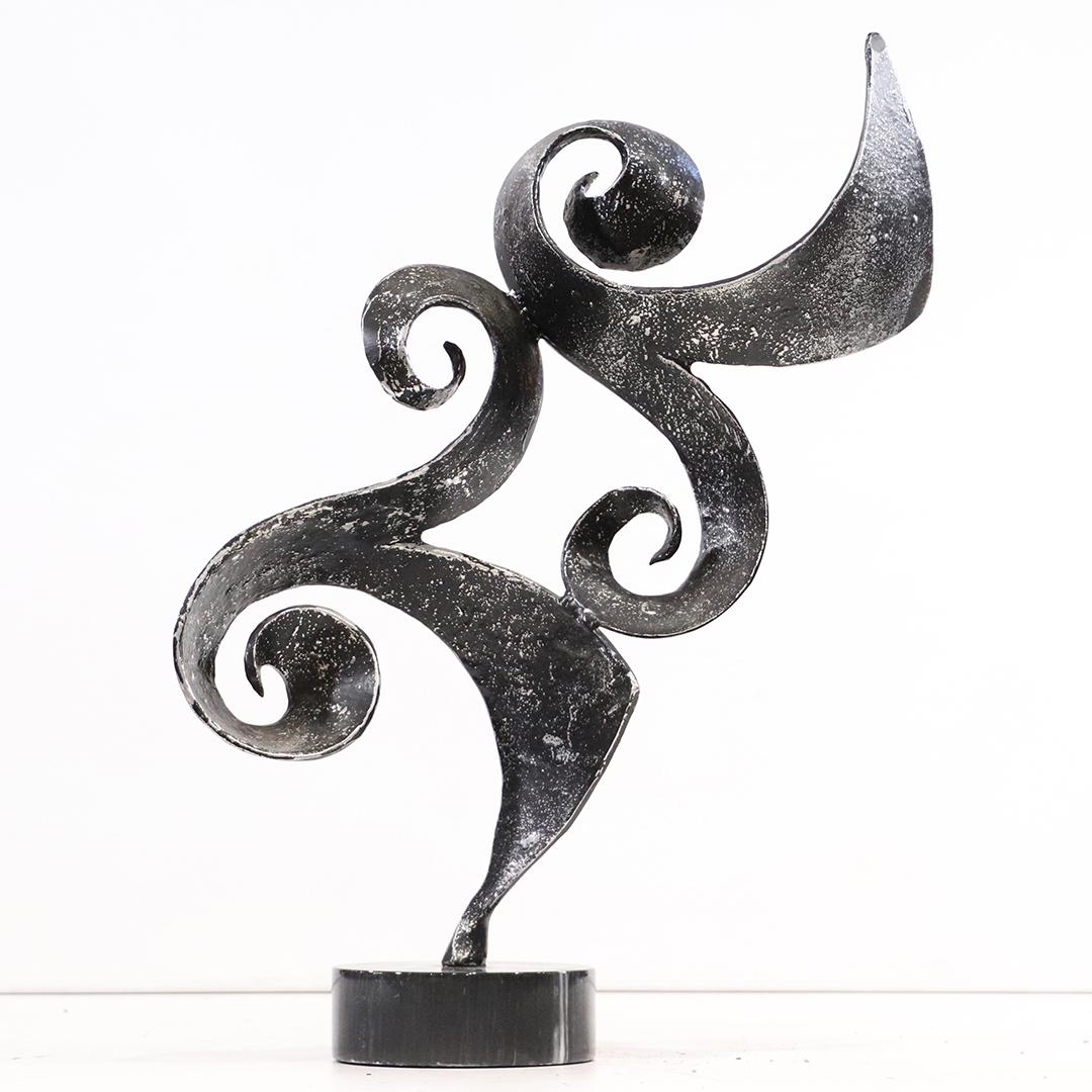John Roper, 20th C. Metal Modernism Abstract Sculpture: John Roper, 20th C. Metal Modernism Abstract Sculpture. Well listed American artist. size: 23.5h x 17w. ASKart: John Roper (20th century) was active/lived in United States. John Roper is known for Abs