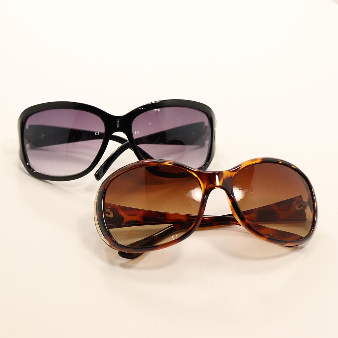 Joan Rivers Sunglasses: Joan Rivers Sunglasses. Size: case: 6.5 in. x 3 in.