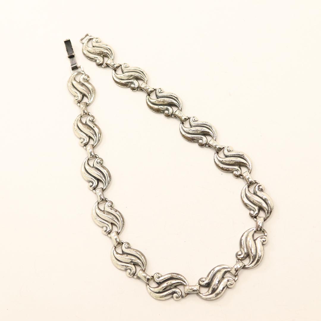 Danecraft Sterling Silver Wave Necklace (1 of 5)