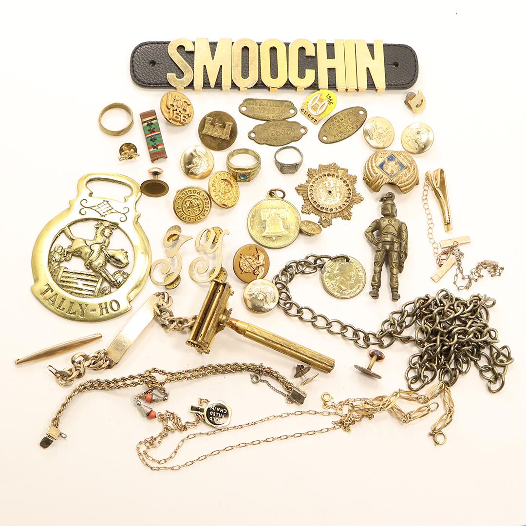 MAN LOT Hidden Treasures GRAG BAG 1.4 Pounds Assorted (1 of 10)