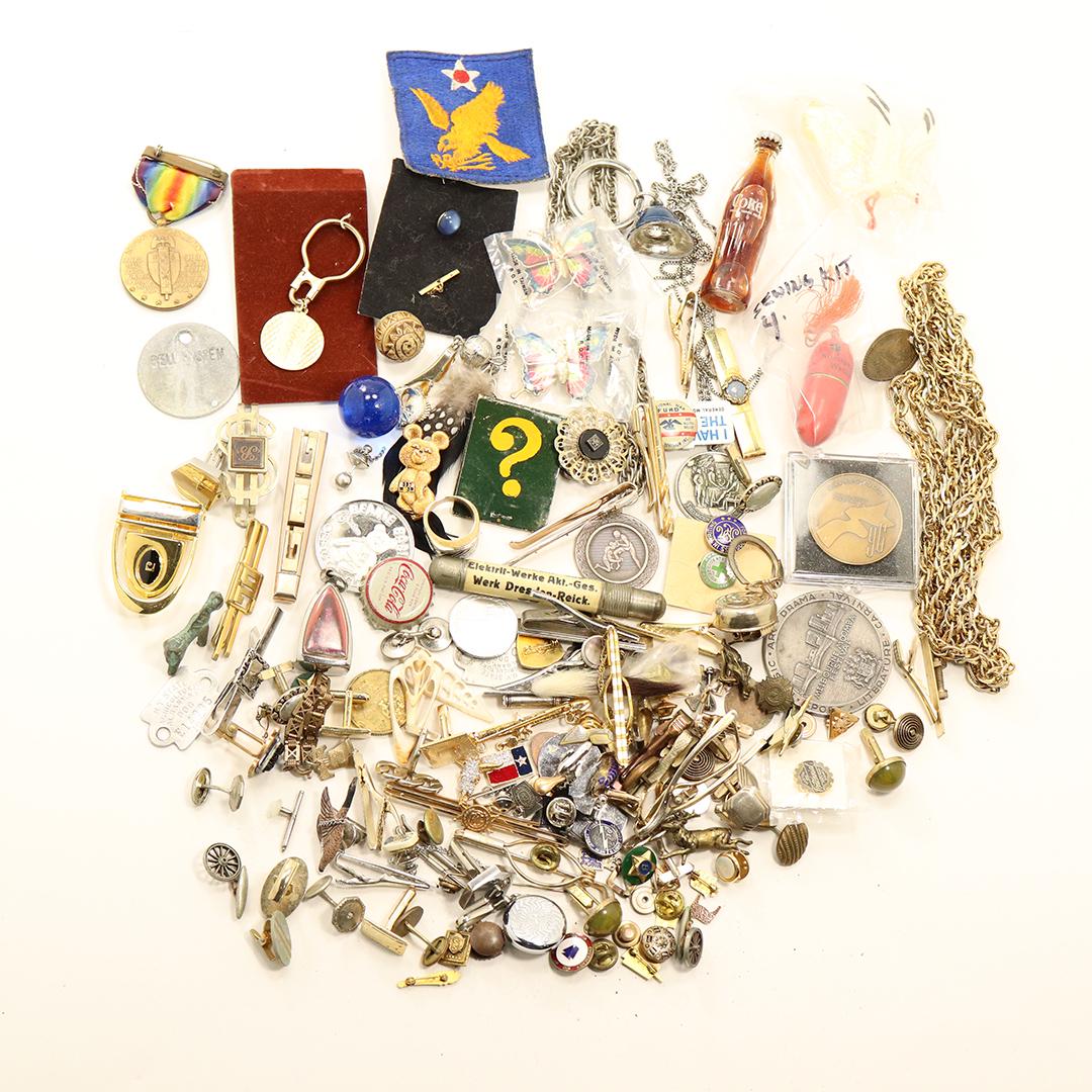 78 Assorted Pieces MAN LOT Hidden Treasures Grab Bag (1 of 10)