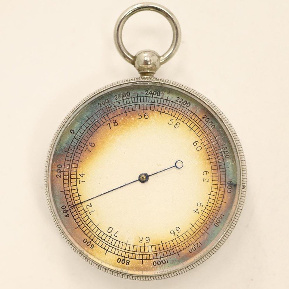 Vintage Scientific Gauge: Vintage Scientific Gauge. Size: 2 in. diameter