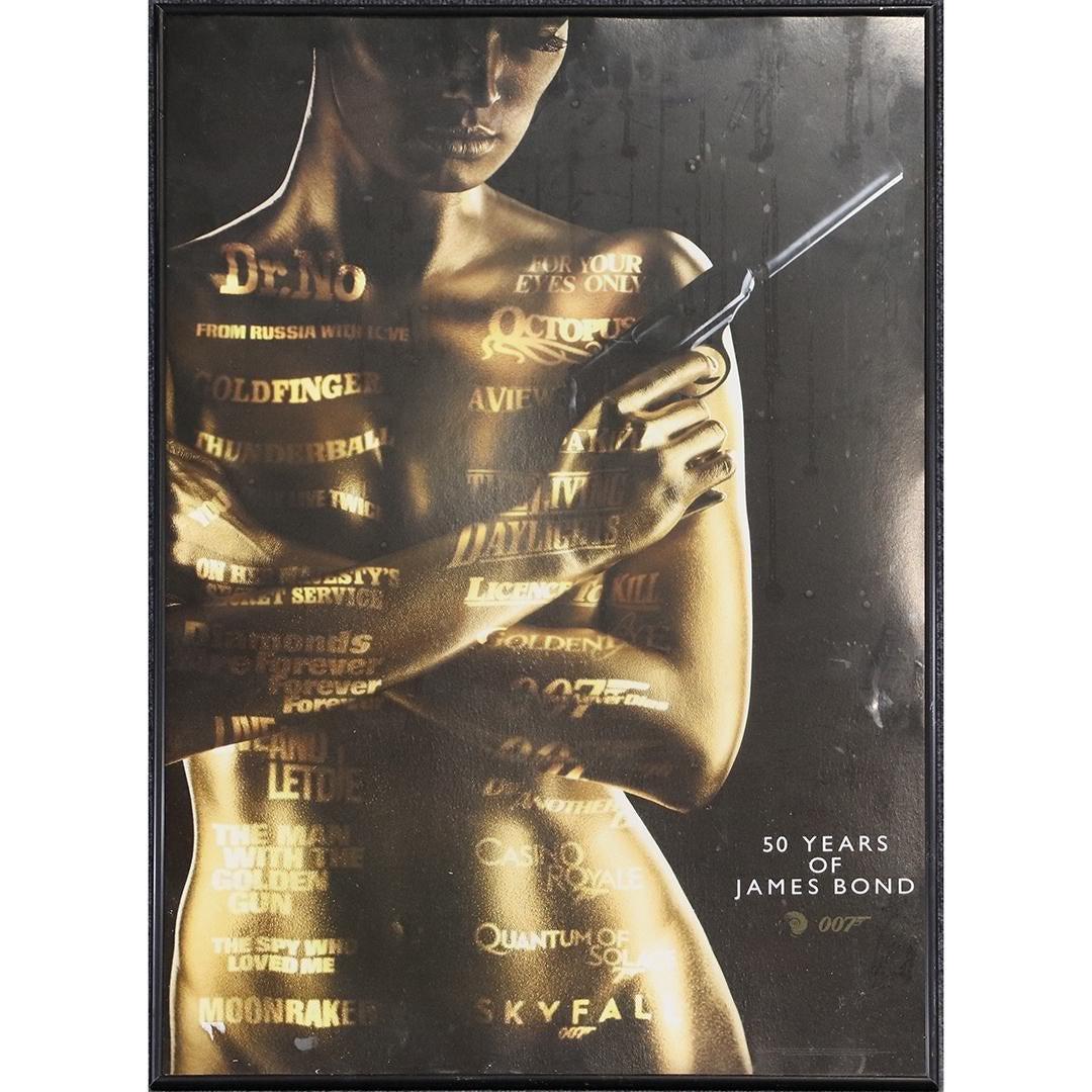 Framed 007 Poster: Fifty Years of James Bond (1 of 7)