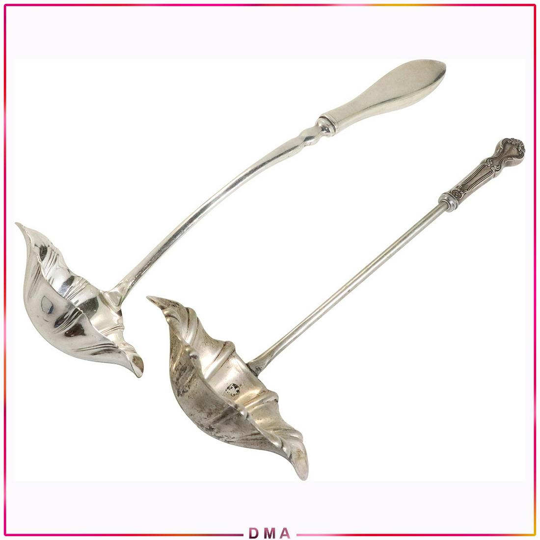 [2] Sterling Silver Handled Large Ladles - Sheffield (1 of 9)