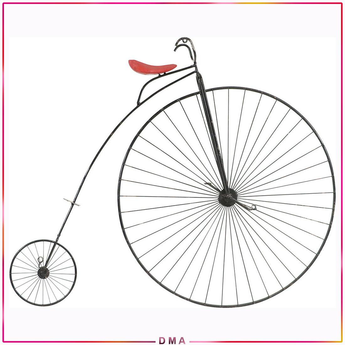 Curtis Jere 1982 Penny Farthing Bicycle Wall Sculpture (1 of 7)