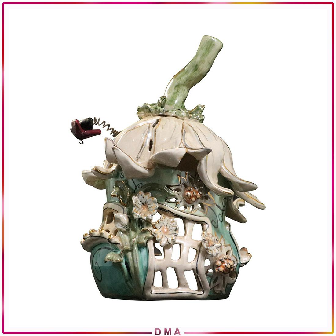 Heather Goldminc Studio Ceramic Tea Lite Candle Holder (1 of 9)