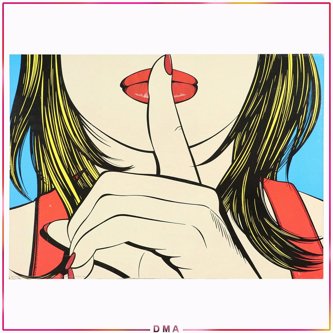 "Sssshhh" by Deborah Azzopardi Wall Art Printed in EU (1 of 9)
