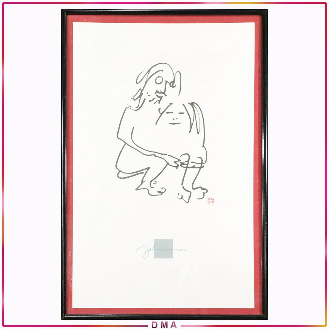John Lennon 'baby Grand' Lithograph