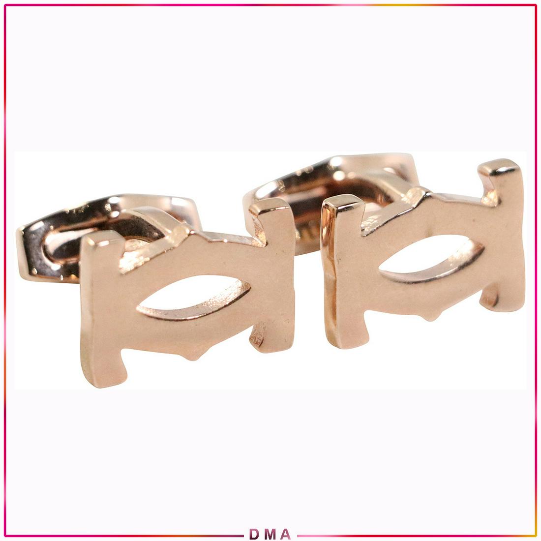 CARTIER Cuff Links: CARTIER Cuff Links. ; size: 3/4 in. x 1/2 in. x 7/8 in.